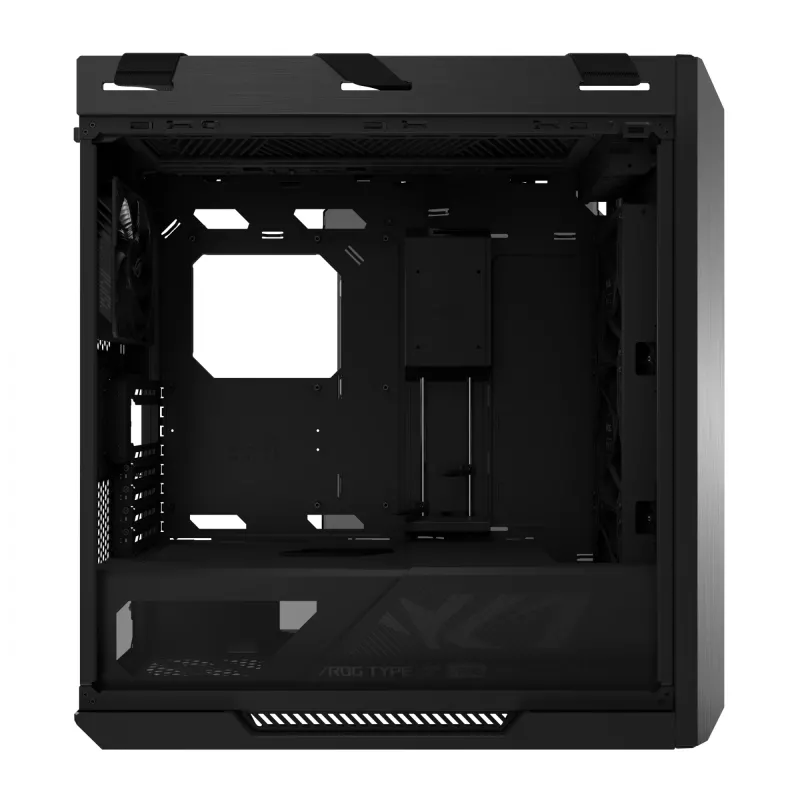 ASUS ROG Strix Helios II GX601S case per PC, Midi Tower, E-ATX, vetro temperato, Aura Sync RGB, 4 ventole da 140 mm, USB-C, nero