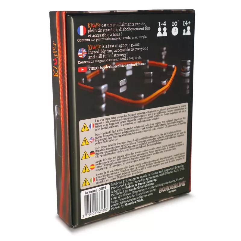 Kluster, gioco di abilità