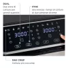 Friggitrice ad aria Ariete 4625/00 9 L 2100 W nero argento