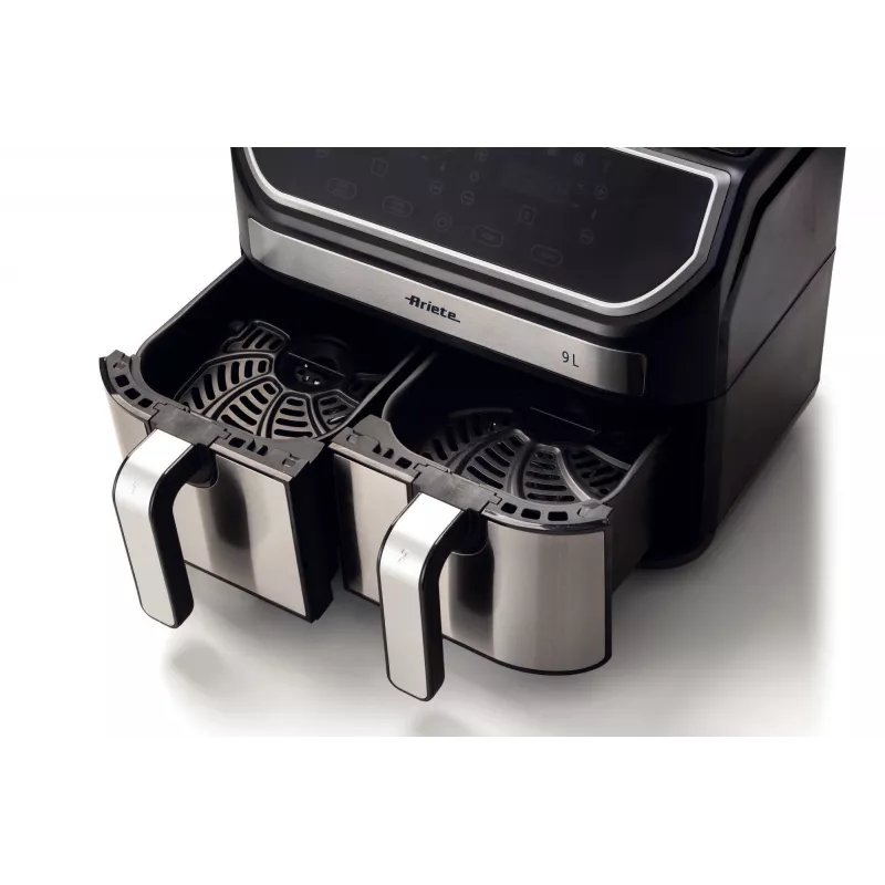 Friggitrice ad aria Ariete 4625/00 9 L 2100 W nero argento