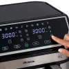 Friggitrice ad aria Ariete 4625/00 9 L 2100 W nero argento