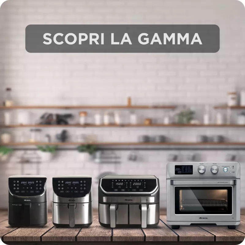 Friggitrice ad aria Ariete 4625/00 9 L 2100 W nero argento