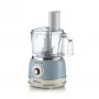 Robot da cucina ARIETE Vintage Line 1781/05 — 1000 W, ciotola da 2,1 L, manopola, lame in acciaio inox, blu