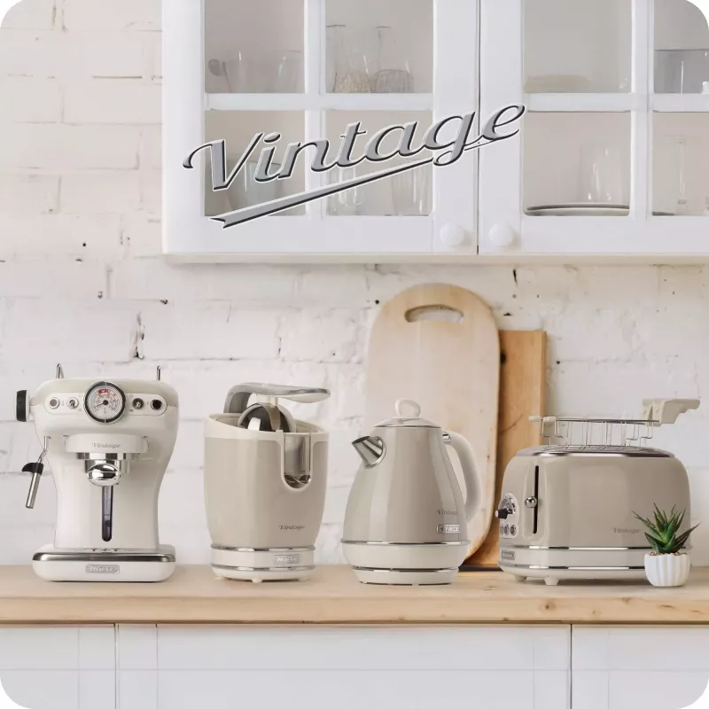 Ariete Vintage Line 1781/03 robot da cucina 1000 W 2,1 L beige