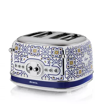 Tostapane ARIETE Capri 4 fette, 1630 W, bianco/multicolore