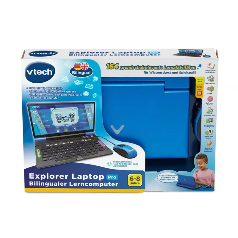 Giocattolo elettronico VTech modello 581244 — multicolore, dispositivo di attività per giocatore singolo