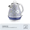 Bollitore elettrico Ariete 2869/0C 1,7 L 2200 W blu multicolore