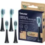 Confezione testine spazzolino elettrico Beurer SC Premium Protection Plus Green Planet – nere, confezione da 4