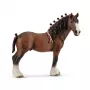 schleich FARM WORLD Clydesdale-Wallach, 3 anno/i, animali della fattoria / giocattolo fattoria, cavalli, multicolore, plastica, 1 pezzo
