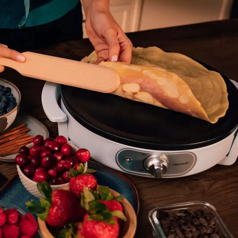 Macchina per crêpes CECOTEC Fun Creepy Crepesmaker bianco 1.200 W