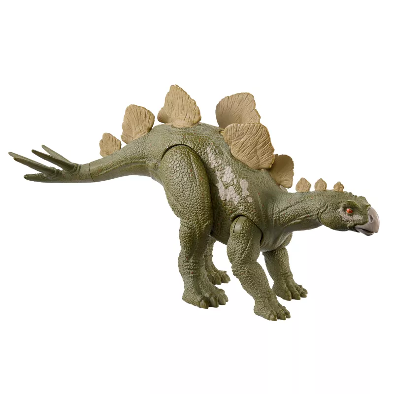 Action figure da collezione Mattel Jurassic World WILD ROAR Hesperosaurus