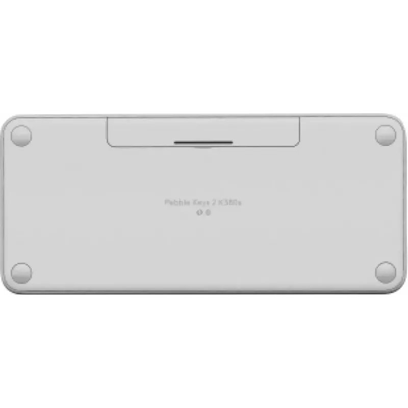 Tastiera Logitech Pebble Keys 2 K380s universale RF Wireless Bluetooth QWERTY danese finlandese norvegese svedese bianco