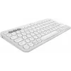 Tastiera Logitech Pebble Keys 2 K380s universale RF Wireless Bluetooth QWERTY danese finlandese norvegese svedese bianco
