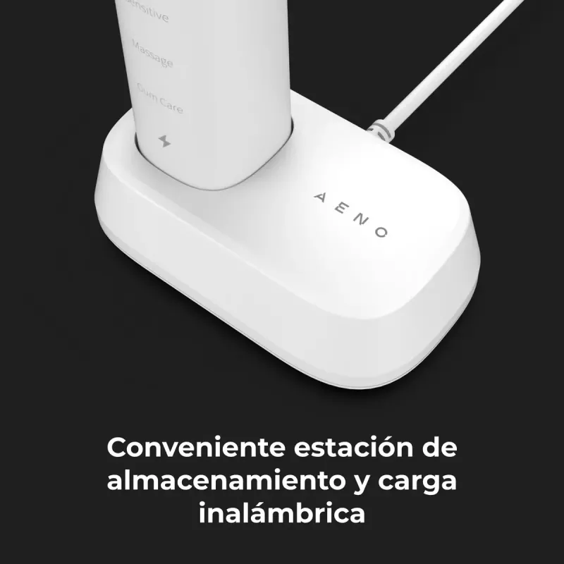 Spazzolino sonico AENO DB5 bianco 5 modalità ricarica wireless
