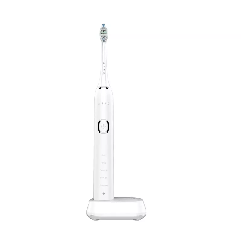 Spazzolino sonico AENO DB5 bianco 5 modalità ricarica wireless
