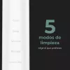 Spazzolino sonico AENO DB5 bianco 5 modalità ricarica wireless