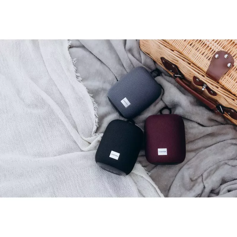 Canyon BSP-8 altoparlante Bluetooth portatile, 10 W, rosso