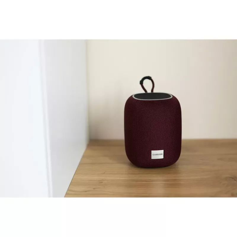 Canyon BSP-8 altoparlante Bluetooth portatile, 10 W, rosso