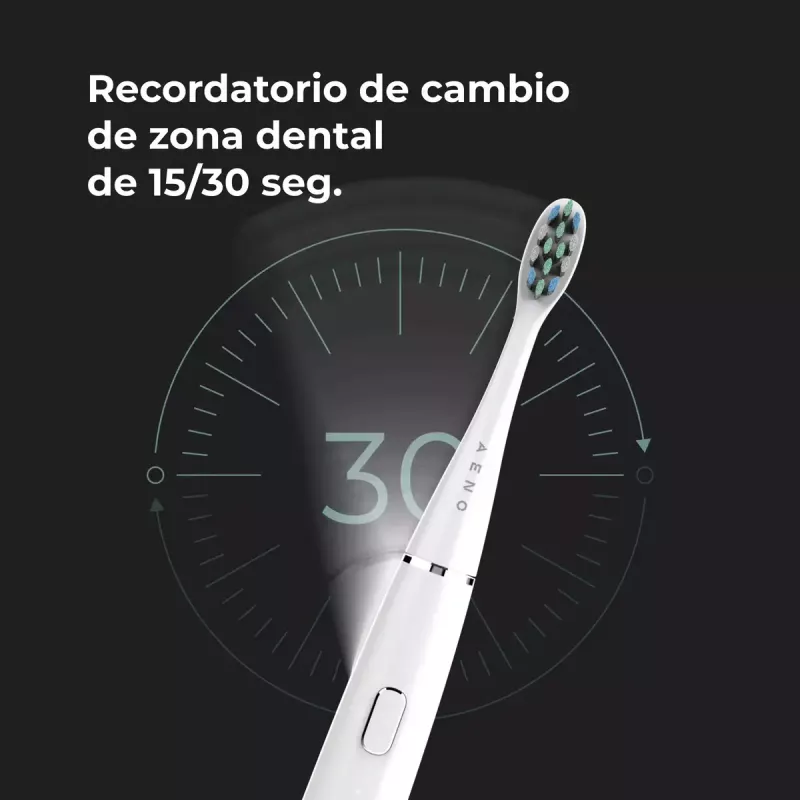 Spazzolino sonico AENO DB1S bianco 4 modalità 46000 giri/min