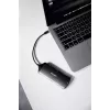 Canyon DS-15 USB 3.2 Gen 1 Type-C grigio 100W Power Delivery Ethernet 1 Gbps