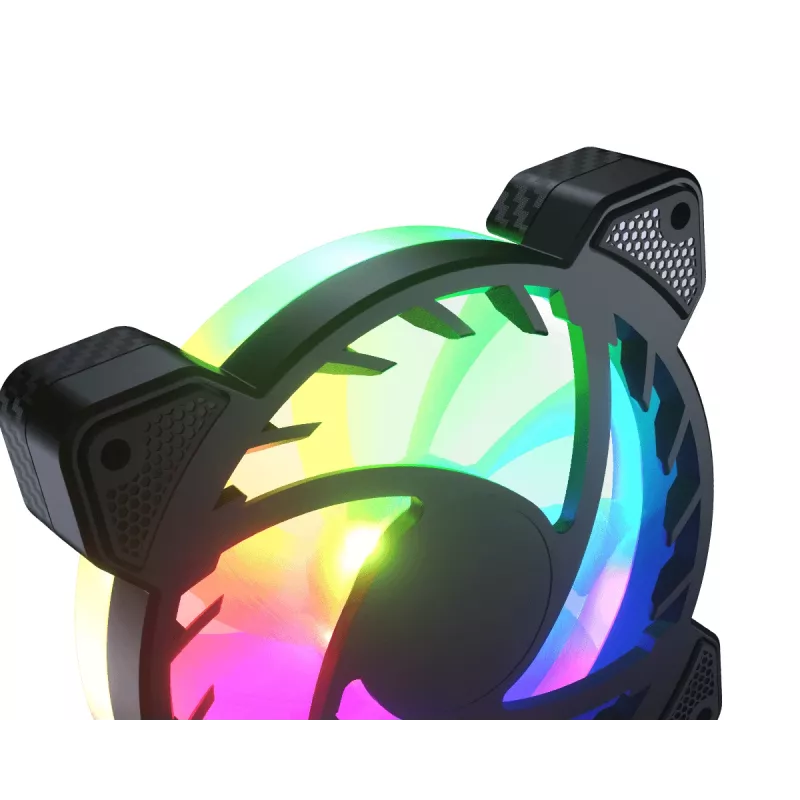 Ventola per case PC COUGAR VORTEX ARGB VX120 12 cm nero 1 pz.