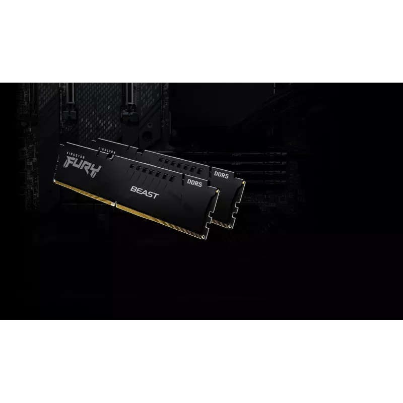 Kingston Technology FURY Beast 32GB 5600MT/s DDR5 CL36 DIMM nero