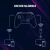 Lorgar TRIX-510 controller per giochi, nero, BT5.0, batteria integrata da 600 mAh, Type-C