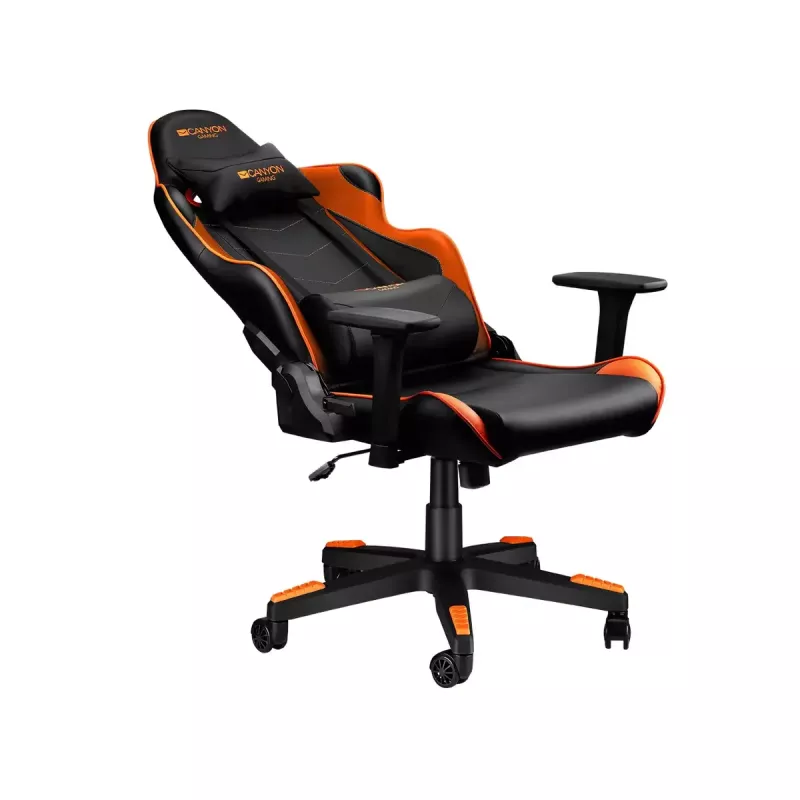 Sedia gaming PC Canyon Deimos CND-SGCH4 nero arancione