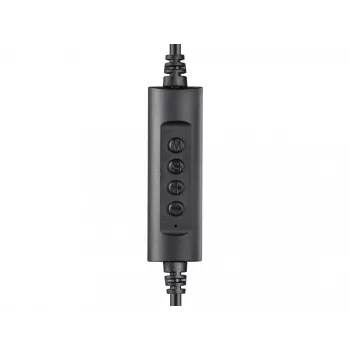 Sandberg cuffie USB Office Saver, con filo, chiamate/musica, 20 - 20000 Hz, 150 g, cuffie, nero