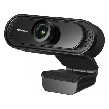 Sandberg webcam USB 1080P Saver, 2 MP, 1920 x 1080 pixel, Full HD, 30 fps, 1920x1080@30fps, 1080p