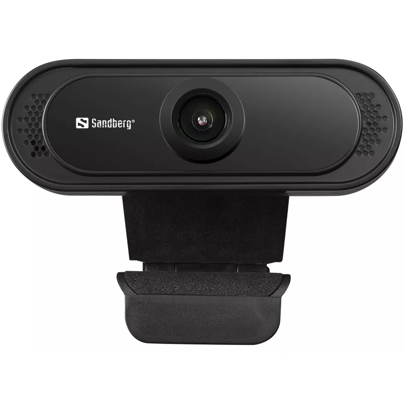 Sandberg webcam USB 1080P Saver, 2 MP, 1920 x 1080 pixel, Full HD, 30 fps, 1920x1080@30fps, 1080p