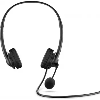 HP cuffie stereo USB G2, con filo, ufficio/call center, 90 g, cuffie, nero