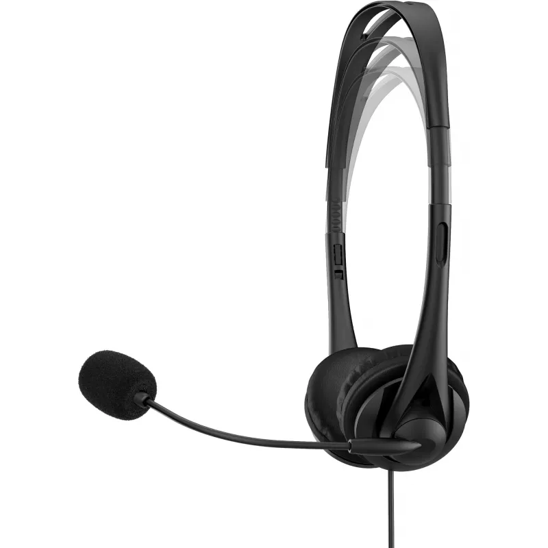 HP cuffie stereo USB G2, con filo, ufficio/call center, 90 g, cuffie, nero