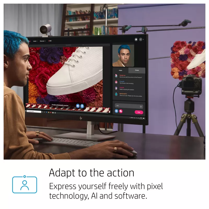 HP 950 webcam 4K, 3840 x 2160 pixel, Full HD, 30 fps, 1x, Auto, Auto