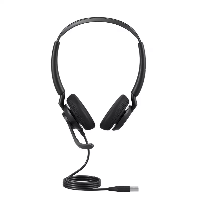 Jabra Engage 50 II - USB-A UC Stereo, con filo, ufficio/call center, 65 g, cuffie, nero