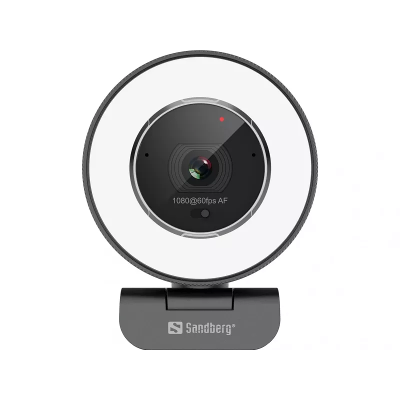Sandberg Streamer USB Webcam Pro Elite 2560x1440 60fps nero
