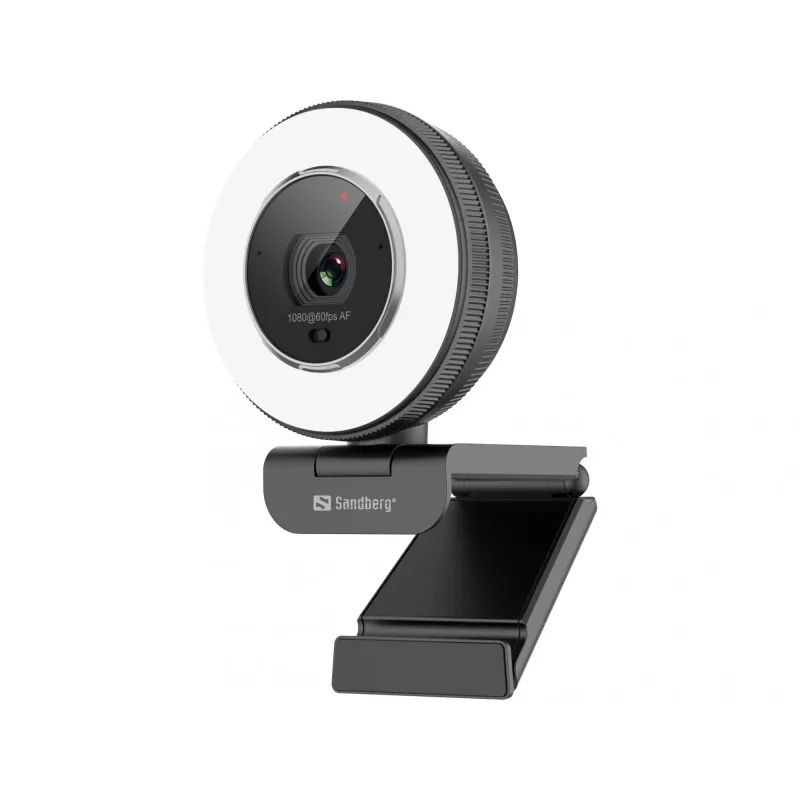 Sandberg Streamer USB Webcam Pro Elite 2560x1440 60fps nero
