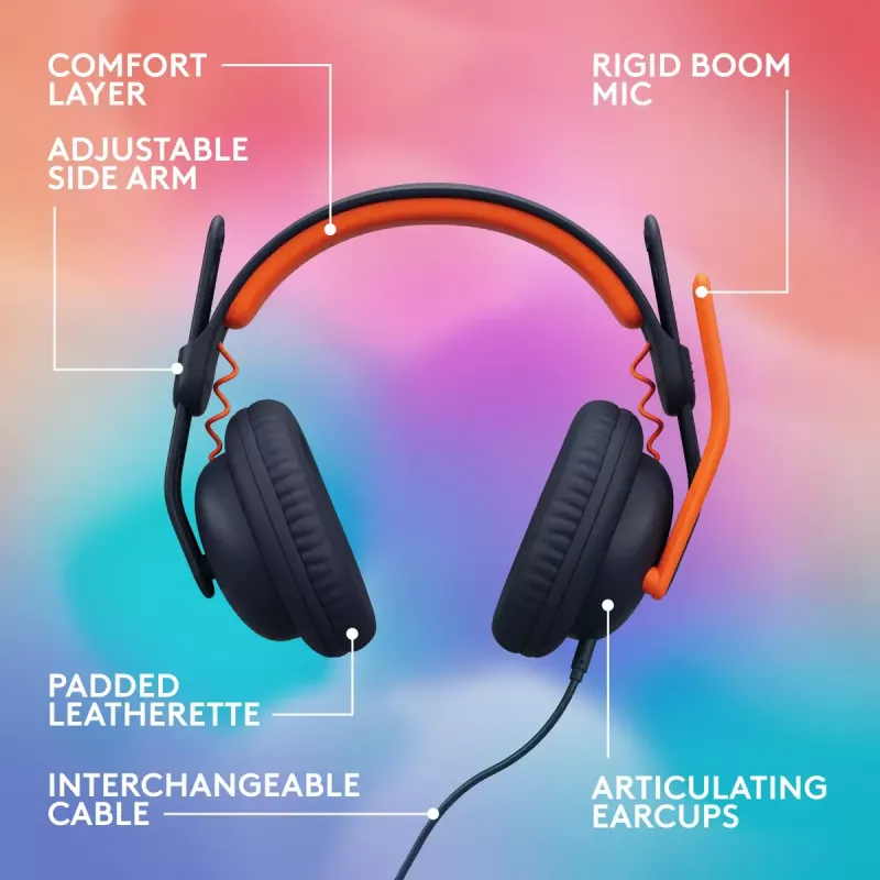 Cuffie Logitech Zone Learn On Ear jack 3,5 mm