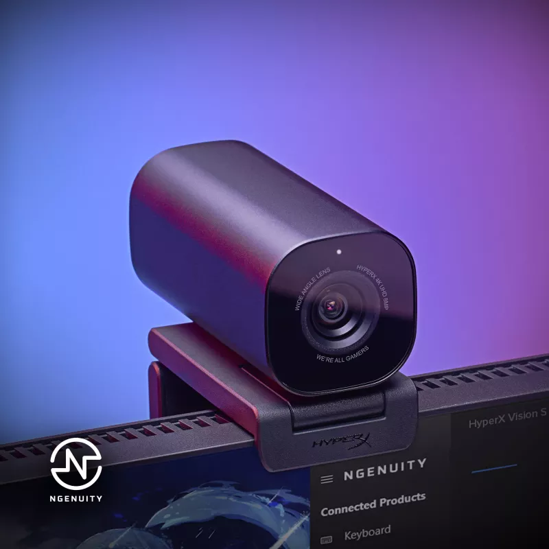 Webcam HyperX Vision S 75X30AA, rotazione/inclinazione