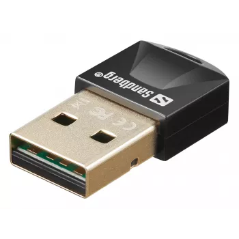 Dongle USB BT 5.3 Sandberg, wireless, USB, Bluetooth, 3 Mbit/s, nero