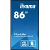 iiyama LH8664UHS-B2AG Signage Display piatto digital signage 2,17 m (85,6 inch) Wi-Fi 500 cd/m² 4K Ultra HD nero processore integrato Android 11 24/7