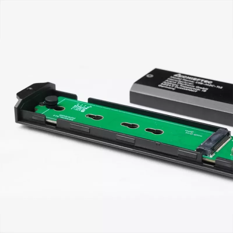 Chieftec CEB-M2C-TLE - case per memoria - M.2 - scheda M.2 NVMe - USB 3.2 (Gen 2)