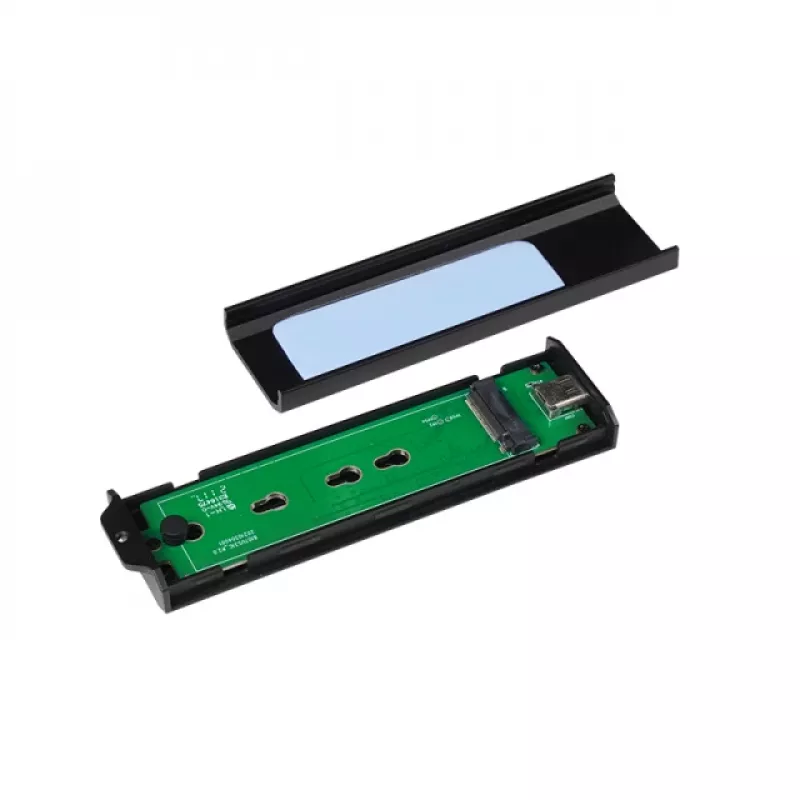 Chieftec CEB-M2C-TLE - case per memoria - M.2 - scheda M.2 NVMe - USB 3.2 (Gen 2)