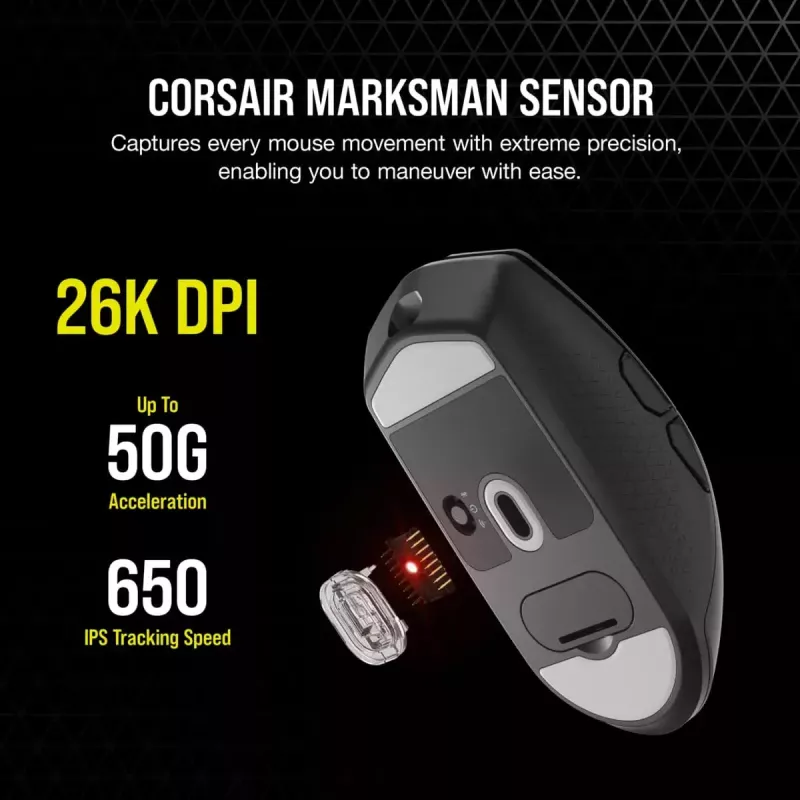 Mouse da gaming Corsair KATAR ELITE Wireless