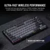 Tastiera da gaming meccanica Corsair K65 PLUS WIRELESS RGB Wireless USB nera