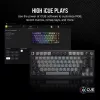 Tastiera da gaming meccanica Corsair K65 PLUS WIRELESS RGB Wireless USB nera