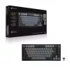 Tastiera da gaming meccanica Corsair K65 PLUS WIRELESS RGB Wireless USB nera