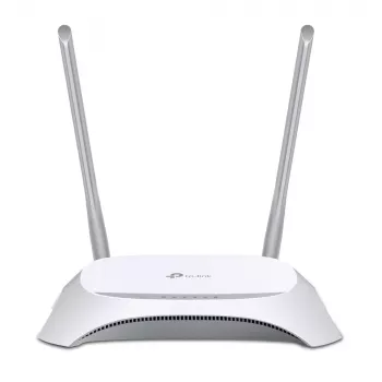 TP-Link TL-MR3420 Router WLAN Fast Ethernet Single-Band (2,4 GHz) Nero, Bianco