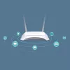 TP-Link TL-MR3420 Router WLAN Fast Ethernet Single-Band (2,4 GHz) Nero, Bianco