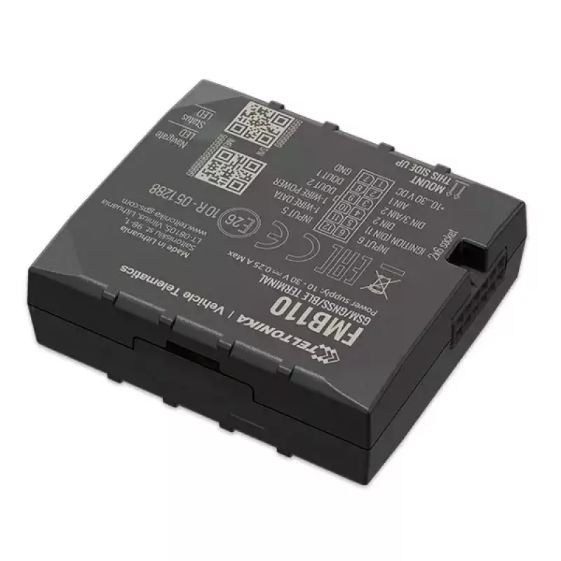 GPS tracker Teltonika FMB110 Auto Nero resistente alla polvere 0,128 GB
